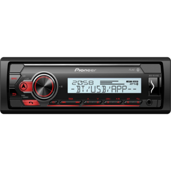 Автомагнитола Pioneer MVH-MS410BT 1DIN 4x50Вт