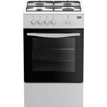 Плита Газовая Beko FFSG42012W белый реш.эмаль