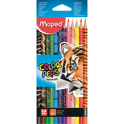 Карандаши цветные Maped Color`Peps 832212 12цв. декорированные карт.кор.