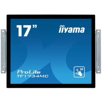 Монитор Iiyama 17" TF1734MC-B6X черный TN LED 5ms 5:4 DVI HDMI матовая 1000:1 350cd 170гр/160гр 1280x1024 D-Sub DisplayPort HD READY USB Touch 3.6кг