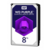 Жесткий диск WESTERN DIGITAL Purple 8Тб Наличие SATA 3.0 256 Мб 7200 об/мин 3,5" WD82PURZ