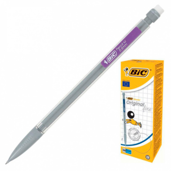 Карандаш механический Bic MATIC 820958 0.5мм HB ластик пласт. корпус серый