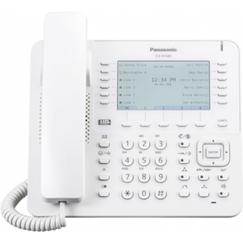 Телефон IP Panasonic KX-NT680RU белый