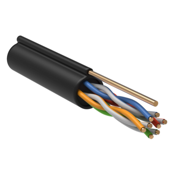 Кабель информационный ITK Generica BC3-C5E04-359-305-G кат.5E FTP 4 пары 24AWG LDPE внешний 305м черный