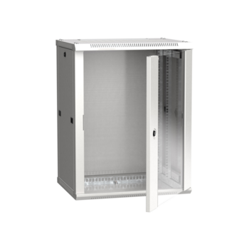 Шкаф коммутационный ITK Linea W (LWR3-15U64-GF) настенный 15U 600x450мм пер.дв.стекл 90кг серый 350мм 29кг 200град. 770мм IP20 IK08 сталь