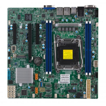 Материнская Плата SuperMicro MBD-X11SRM-VF-O Soc-2066 iC422 mATX 4xDDR4 8xSATA3 SATA RAID i210 2хGgbEth Ret