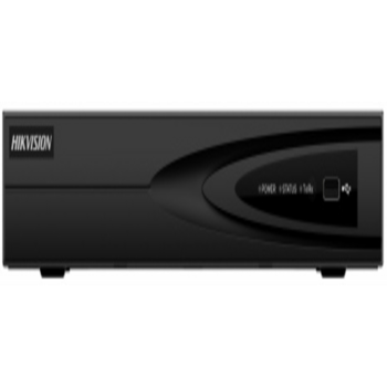 Hikvision DS-7604NI-K1/4P(B) 4-х канальный IP-видеорегистратор c PoEВидеовход: 4 канала; аудиовход: двустороннее аудио 1 канал RCA; видеовыход: 1 VGA до 1080Р, 1 HDMI до 4К; аудиовыход: 1 канал RCA.