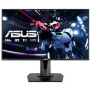 Монитор LCD 27" ASUS VG279Q 27" IPS геймерский монитор для киберспорта, Full HD (1920х1080), до 144 Гц, 1 мс (MPRT), 400 cd/㎡, 178°(H)/178°(V), HDMI, DVI-D, DP, Speakers 2W x 2 Stereo RMS, HAS, VESA 100x100mm, FreeSync, Low Blue Light, Flicker-free, Black