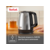 Чайник электрический Tefal Good Value KI150D30 1.7л. 2400Вт черный корпус: металл/пластик (7211001458)