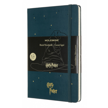 Блокнот Moleskine LIMITED EDITION HARRY POTTER LEHP02QP060A Large 130х210мм 240стр. линейка твердая обложка темно-зеленый