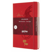 Блокнот Moleskine LIMITED EDITION HARRY POTTER LEHP02QP060D 130х210мм 240стр. линейка твердая обложка красный