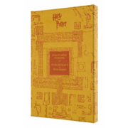 Блокнот Moleskine LIMITED EDITION HARRY POTTER LEHP02QP060CLT 130х210мм 240стр. линейка желтый Dots