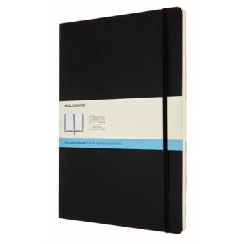 Блокнот Moleskine CLASSIC SOFT QP644 A4 192стр. пунктир мягкая обложка черный