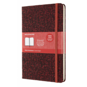 Блокнот Moleskine LIMITED EDITION BLEND LCBD05QP060C Large 130х210мм 240стр. линейка мягкая обложка красный