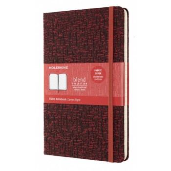 Блокнот Moleskine LIMITED EDITION BLEND LCBD05QP060C Large 130х210мм 240стр. линейка мягкая обложка красный