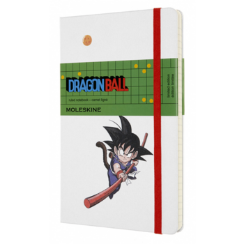 Блокнот Moleskine LIMITED EDITION DRAGONBALL LEDGQP060A Large 130х210мм обложка текстиль 240стр. линейка Goku