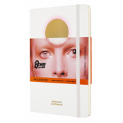 Блокнот Moleskine LIMITED EDITION DAVID BOWIE LEDBQP060A Large 130х210мм 240стр. линейка твердая обложка белый