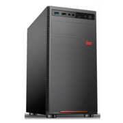 ПК IRU Office 312 MT PG G5400 (3.7)/4Gb/SSD240Gb/UHDG 610/Free DOS/GbitEth/400W/черный