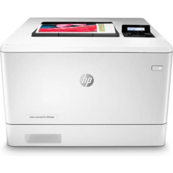 Принтер HP Color LaserJet Pro M454dn Printer (A4,600x600dpi,27(27)ppm,ImageREt3600,256Mb,Duplex, 2trays 50+250,USB2.0/GigEth, ePrint, AirPrint, PS3, 1y warr, 4Ctgs1200pages in box, repl. CF389A)