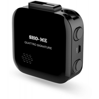 Радар-детектор Sho-Me Quattro Signature GPS приемник черный