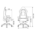 Кресло игровое Бюрократ CH-778N черный/серый искусственная кожа с подголов. крестовина пластик
