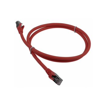 Патч-корд Lanmaster LAN-PC45/S6A-2.0-RD FTP вилка RJ-45-вилка RJ-45 кат.6А 2м красный LSZH (уп.:1шт)