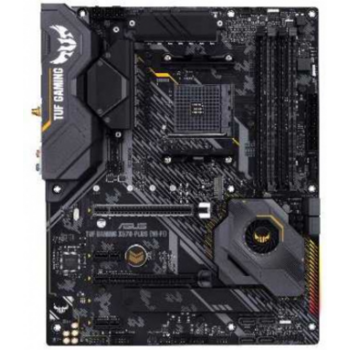 Материнская плата ASUS TUF GAMING X570-PLUS (WI-FI), Socket AM4, X570, 4*DDR4, CrossFireX, HDMI + DP, SATA3 + RAID, Audio, Gb LAN, USB 3.2*9, USB 2.0*4, COM*1 header (w/o cable), ATX ; 90MB1170-M0EAY0