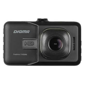 Видеорегистратор Digma FreeDrive 118 DUAL черный 1.3Mpix 1080x1920 1080p 150гр. JL5112