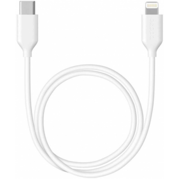 Кабель Deppa 72231 USB Type-C (m) Lightning (m) 1.2м белый