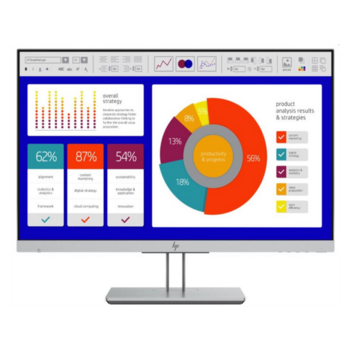 Монитор HP EliteDisplay E243p LED 23,8 Monitor 1920x1080, 16:9, IPS, 260 cd/m2, 1000:1, 5ms, 178°/178°, VGA, HDMI, DisplayPort, USB 3.0x2, sure view privacy screen, height, tilt, swivel, pivot, Black&Silver