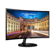 Монитор Samsung 27" C27F390FHI VA LED изогнутый 16:9 1920x1080 4ms 250cd 3000:1 178/178 D-Sub HDMI Glossy Black