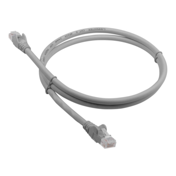 Патч-корд Lanmaster LAN-PC45/U6-7.0-GY UTP вилка RJ-45-вилка RJ-45 кат.6 7м серый LSZH (уп.:1шт)