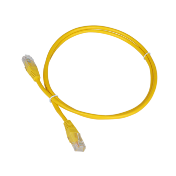 Патч-корд Lanmaster TWT-45-45-1.5-YL вилка RJ-45-вилка RJ-45 кат.5е 1.5м желтый ПВХ (уп.:1шт)