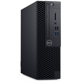 ПК Dell Optiplex 3070 SFF i3 9100 (3.6)/8Gb/SSD256Gb/UHDG 630/DVDRW/Windows 10 Professional/GbitEth/200W/клавиатура/мышь/черный