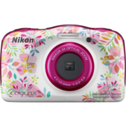 Фотоаппарат Nikon CoolPix W150 цветы 13.2Mpix Zoom3x 2.7" 1080p 21Mb SDXC/SD/SDHC CMOS 1x3.1 5minF HDMI/KPr/DPr/WPr/FPr/WiFi/EN-EL19