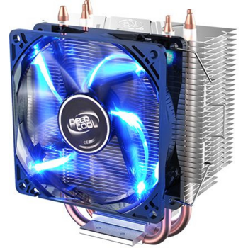 Вентилятор Cooler Deepcool GAMMAXX 300 FURY Soc-FM2+/AM2+/AM3+/AM4/1150/1151/1155/ 4-pin 18-21dB Al+Cu 130W 435gr LED Ret