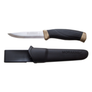 Нож Morakniv Companion Russian Limited (13643) стальной лезв.103мм прямая заточка черный/золотистый