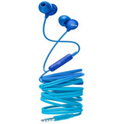 Гарнитура вкладыши Philips SHE2405 1.2м синий/голубой проводные (в ушной раковине)