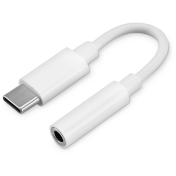 Переходник Buro BHP TPC-JCK Jack 3.5 (f)-USB Type-C (m) белый