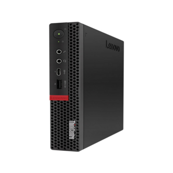 ПК Lenovo ThinkCentre Tiny M720q slim i3 9100T (3.1) 8Gb SSD256Gb UHDG 630 Windows 10 Professional 64 GbitEth WiFi BT 65W клавиатура мышь черный