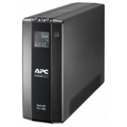 Источник бесперебойного питания Back-UPS Pro BR 1300VA, 780 Вт, ЖК-интерфейс, автоматическое регулирование напряжения, защита от перенапряжения линий Ethernet и DSL / Fax / Modem, USB или последовательное соединение, резервный аккумулятор 6 розеток IEC320