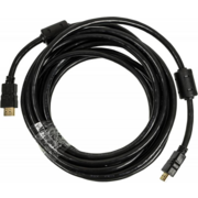 Кабель аудио-видео Ningbo HDMI-5M-MG HDMI (m)/HDMI (m) 5м. феррит.кольца Позолоченные контакты черный