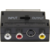 Адаптер аудио-видео Ningbo SCART (m)/3хRCA (f)/S-VIDEO (f) черный (JSP005)