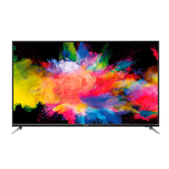 Телевизор LED Hyundai 43" H-LED43EU7000 черный/Ultra HD/60Hz/DVB-T2/DVB-C/DVB-S2/USB/WiFi/Smart TV (RUS)