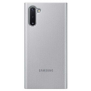 Чехол (флип-кейс) Samsung для Samsung Galaxy Note 10 Clear View Cover серебристый (EF-ZN970CSEGRU)