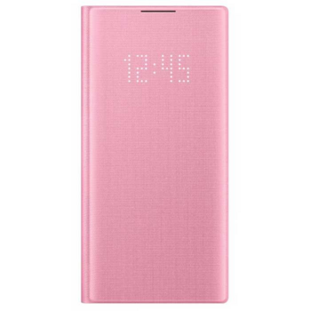 Чехол (флип-кейс) Samsung для Samsung Galaxy Note 10 LED View Cover розовый (EF-NN970PPEGRU)