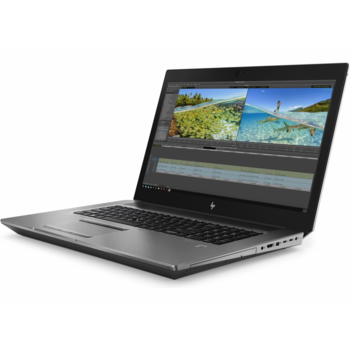 Ноутбук HP ZBook 17 G6 17.3"(1920x1080)/Intel Core i7 9850H(2.6Ghz)/32768Mb/512SSDGb/noDVD/Ext:nVidia Quadro RTX5000(16384Mb)/95.6WHr/war 3y/3.2kg/black metal/W10Pro