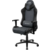 Кресло игровое Aerocool KNIGHT FUZE DUSK Steel Blue черный/синий сиденье черный/синий эко.кожа/ткань крестов.