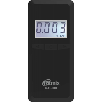 Алкотестер Ritmix RAT-600 электрохимический черный