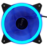 Вентилятор Aerocool Rev Blue 120x120mm 3-pin 15dB 153gr LED Ret